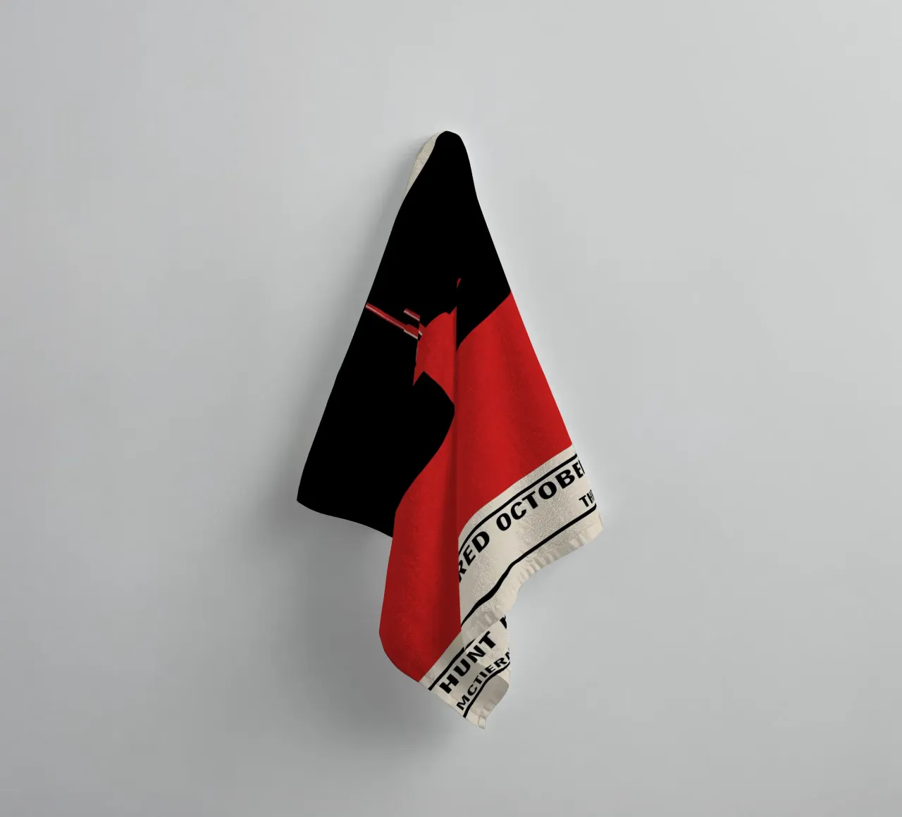 The Hunt for Red October asciugamano da bagno da TheArtstudio