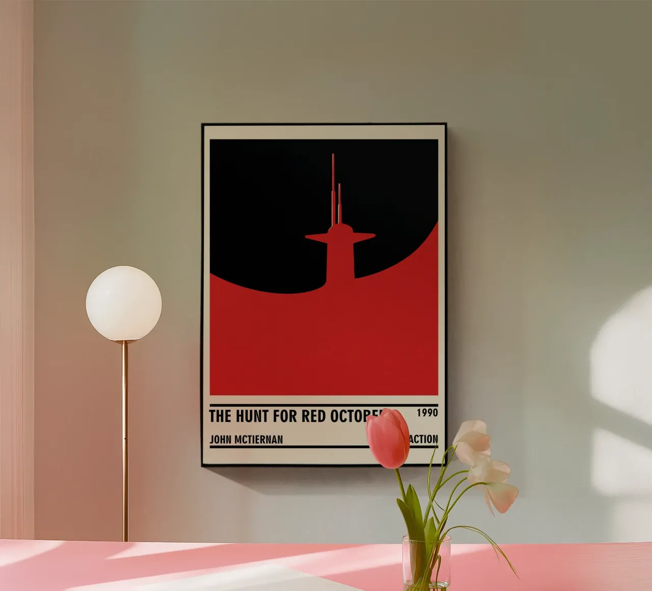 The Hunt for Red October plexiglass da TheArtstudio