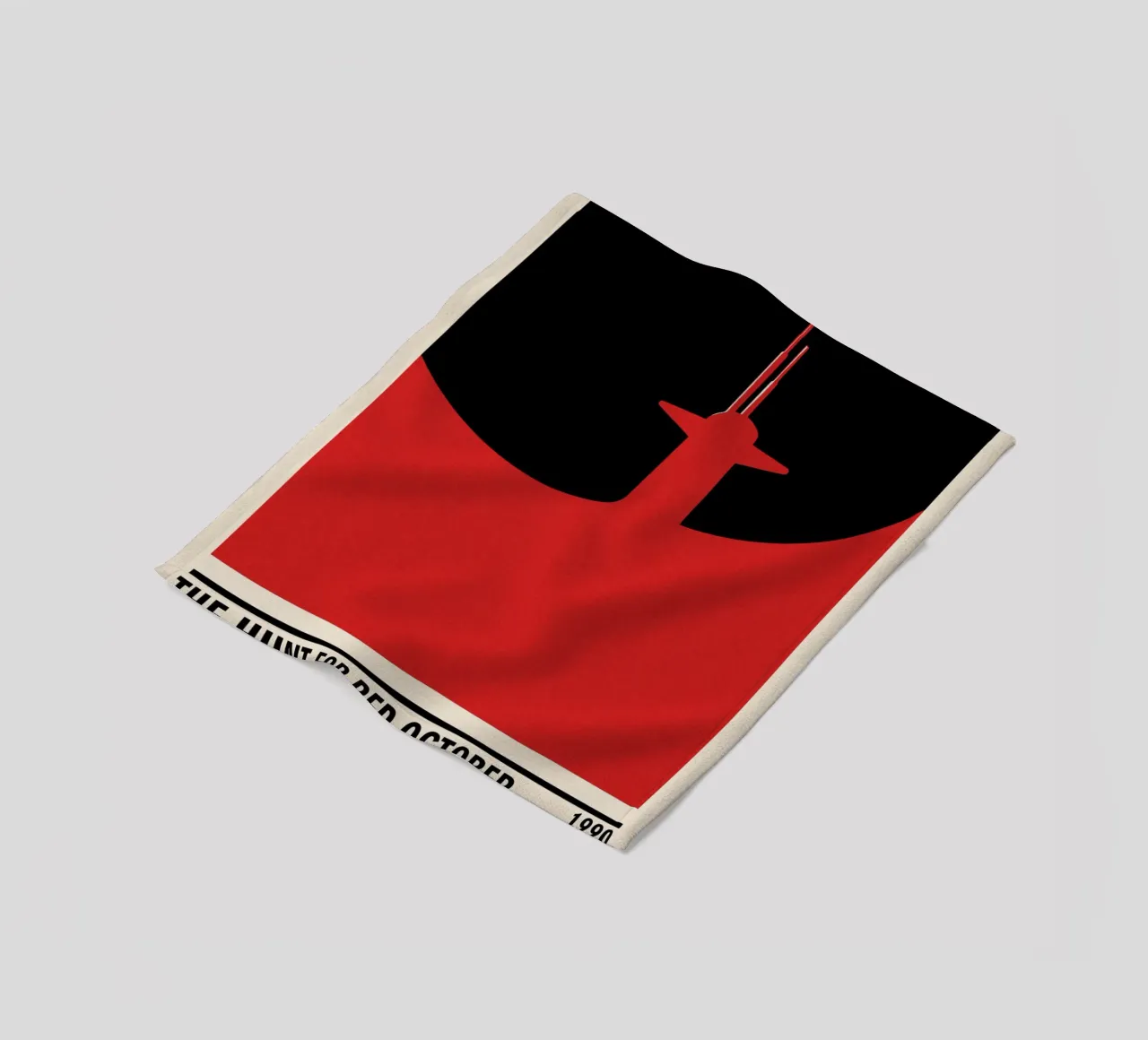 The Hunt for Red October coperta in pile da TheArtstudio