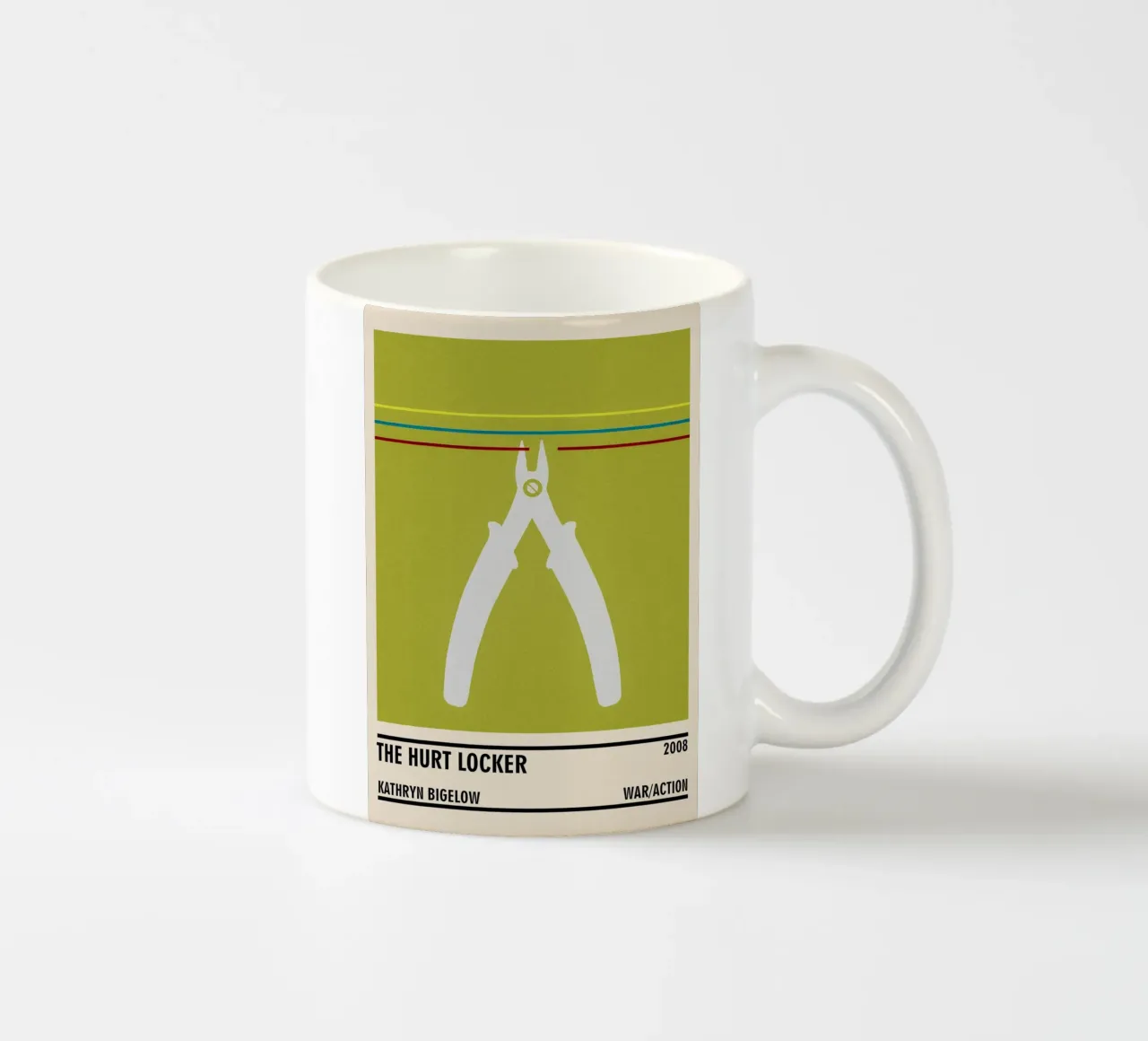 The Hurt Locker tazza in ceramica da TheArtstudio