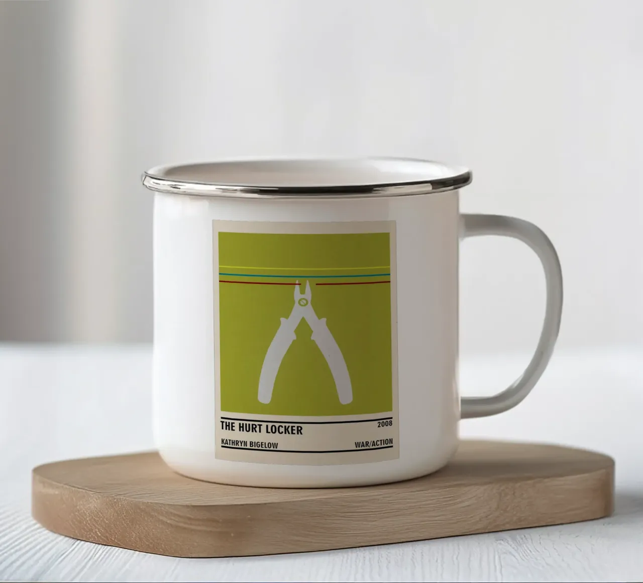 The Hurt Locker tazza in smalto da TheArtstudio