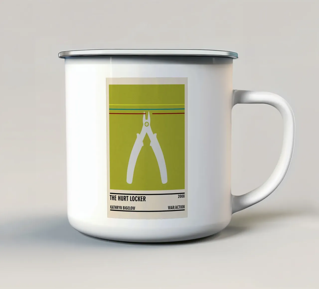 The Hurt Locker tazza in smalto da TheArtstudio