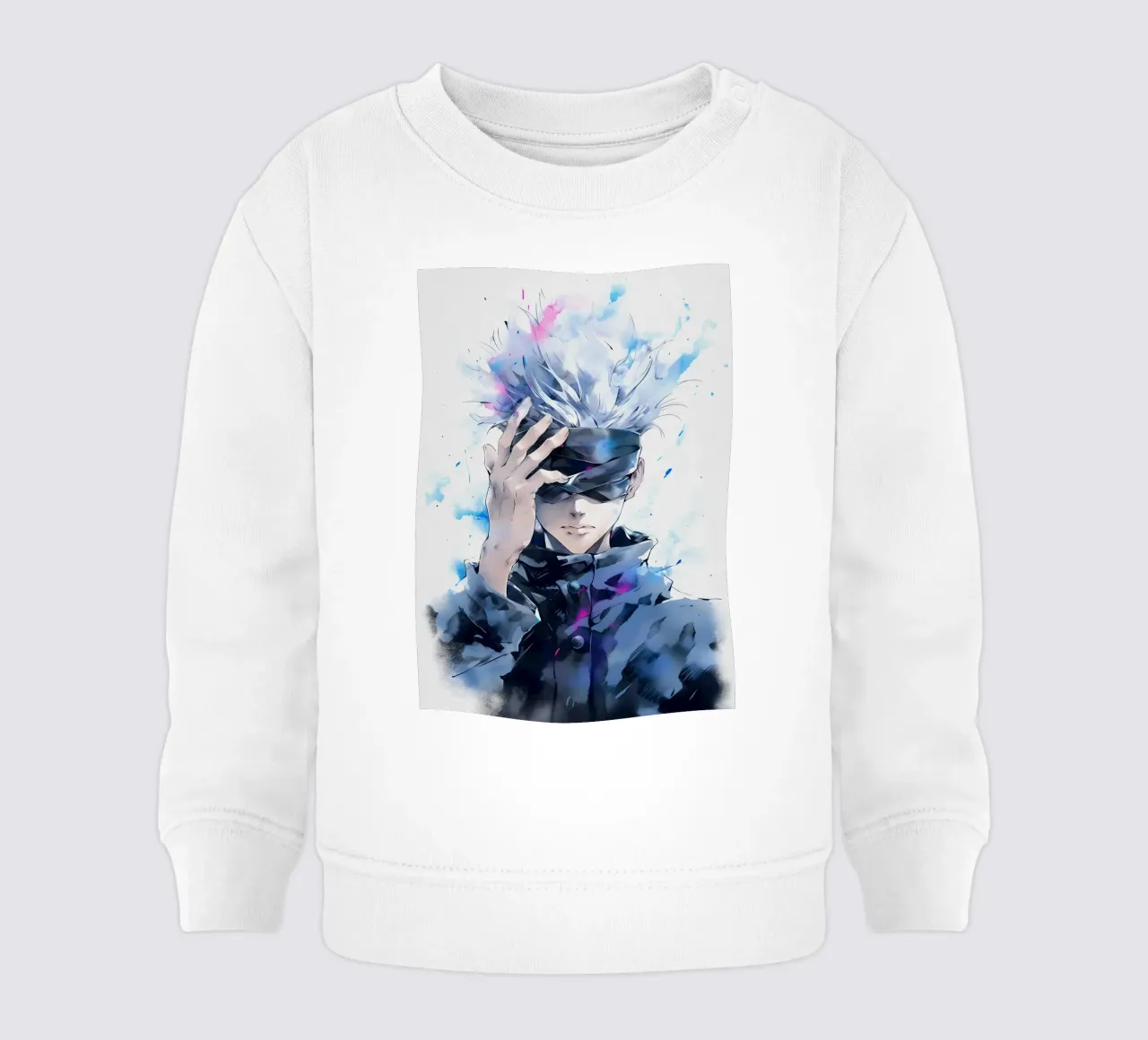 Gojo Satoru Jujutsu kaisen felpa neonato da CreativeStudio