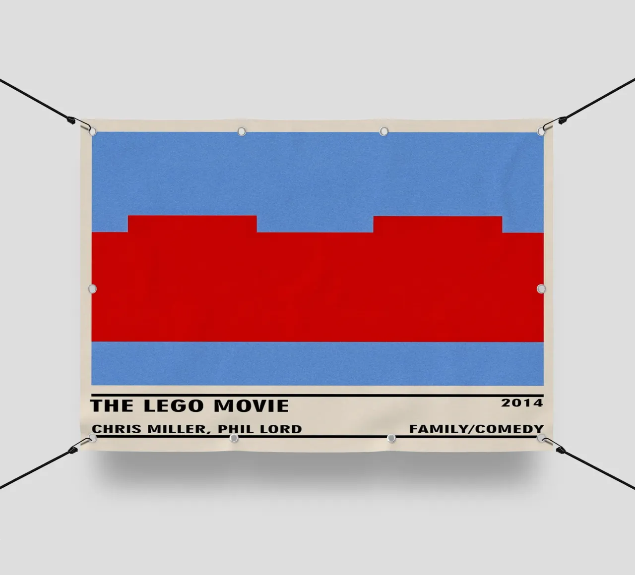 The Lego Movie telo in pvc da TheArtstudio