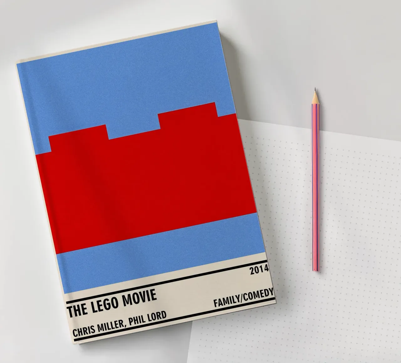 The Lego Movie notebook by TheArtstudio