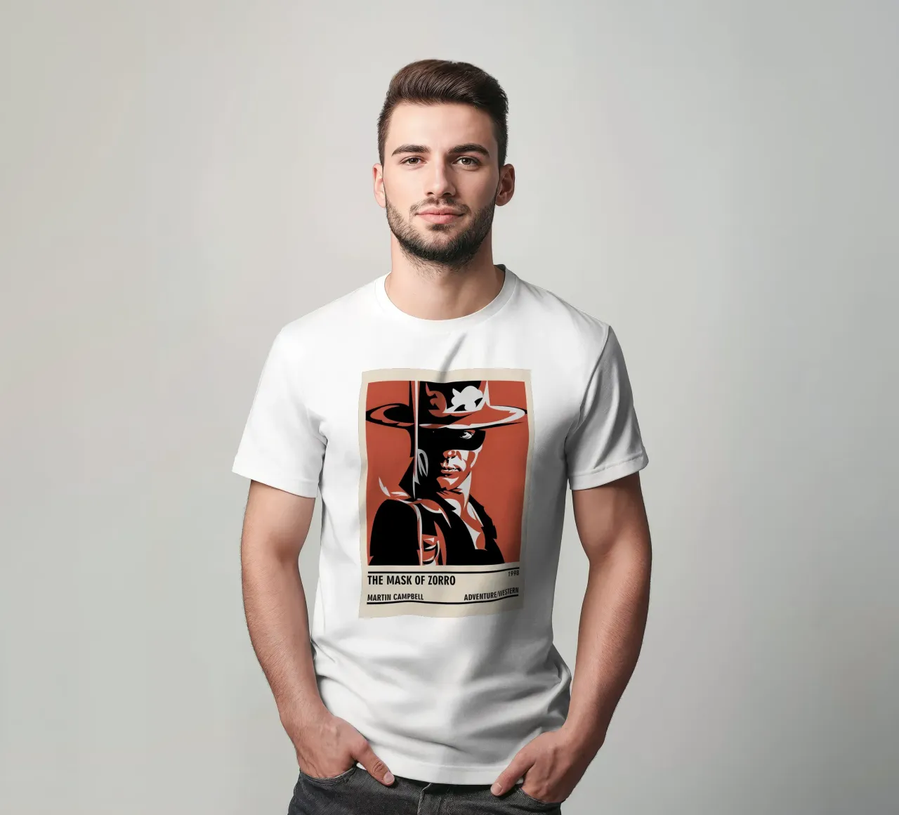 The Mask of Zorro t-shirt da TheArtstudio