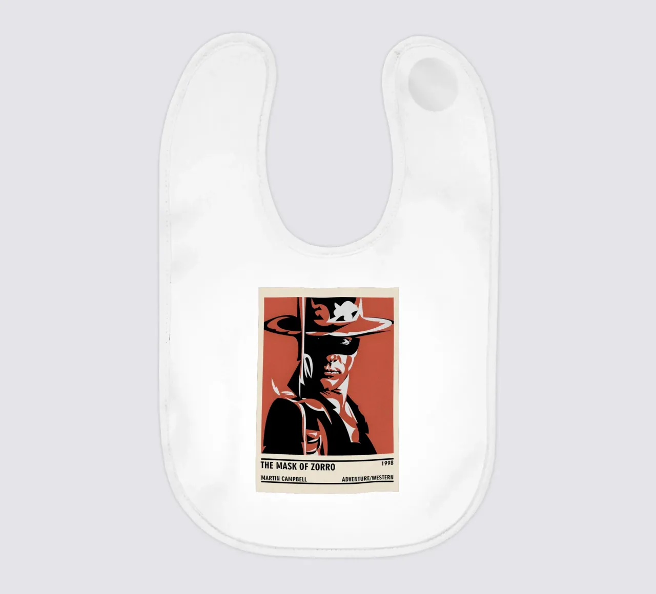 The Mask of Zorro babero de TheArtstudio
