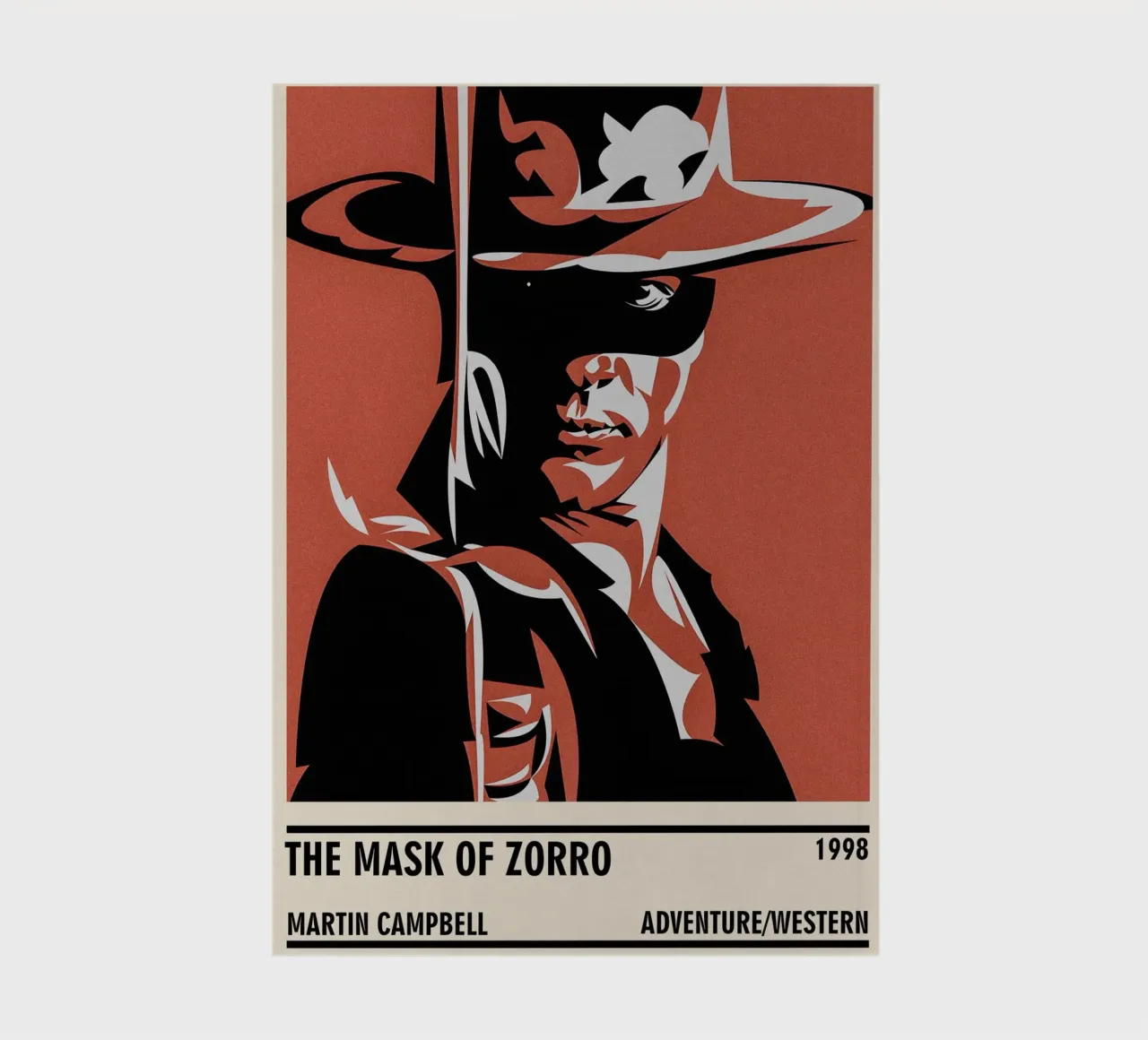 The Mask of Zorro notebook by TheArtstudio