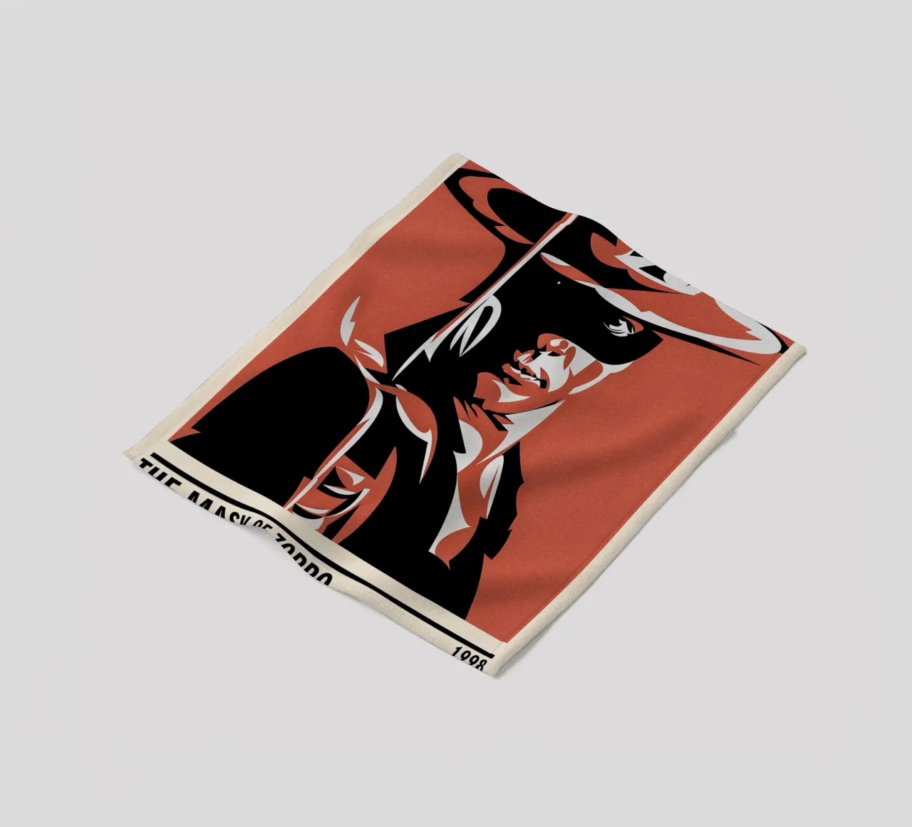 The Mask of Zorro coperta in pile da TheArtstudio