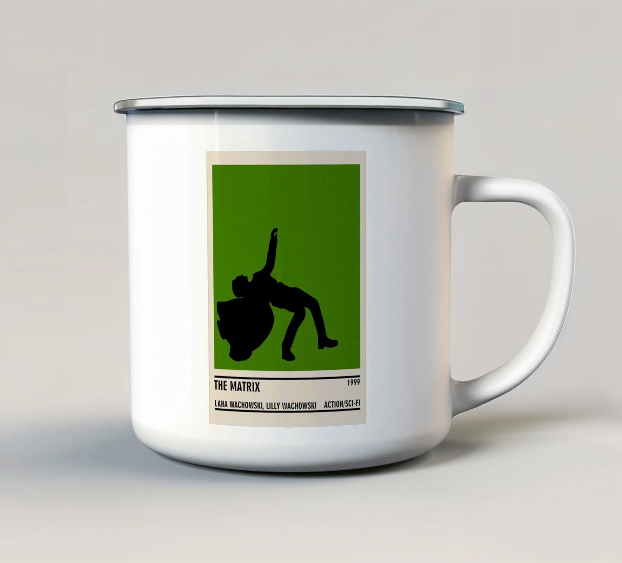 The Matrix tazza in smalto da TheArtstudio