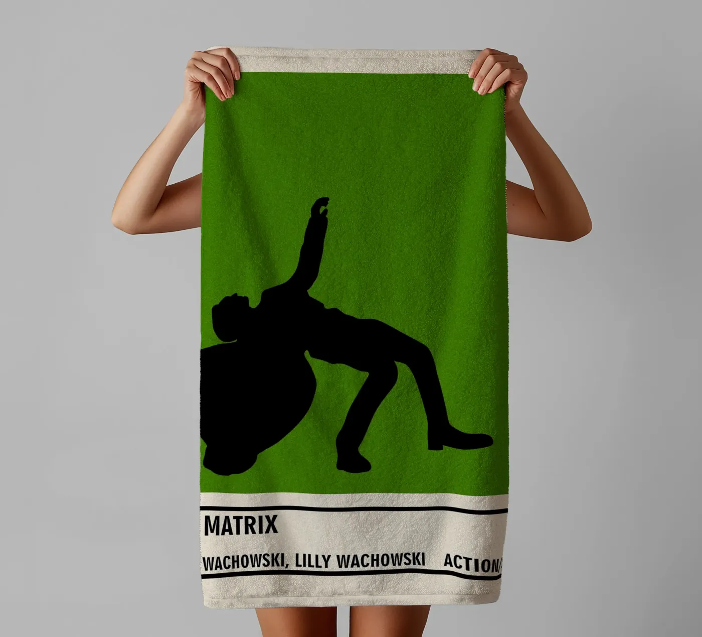 The Matrix towel by TheArtstudio