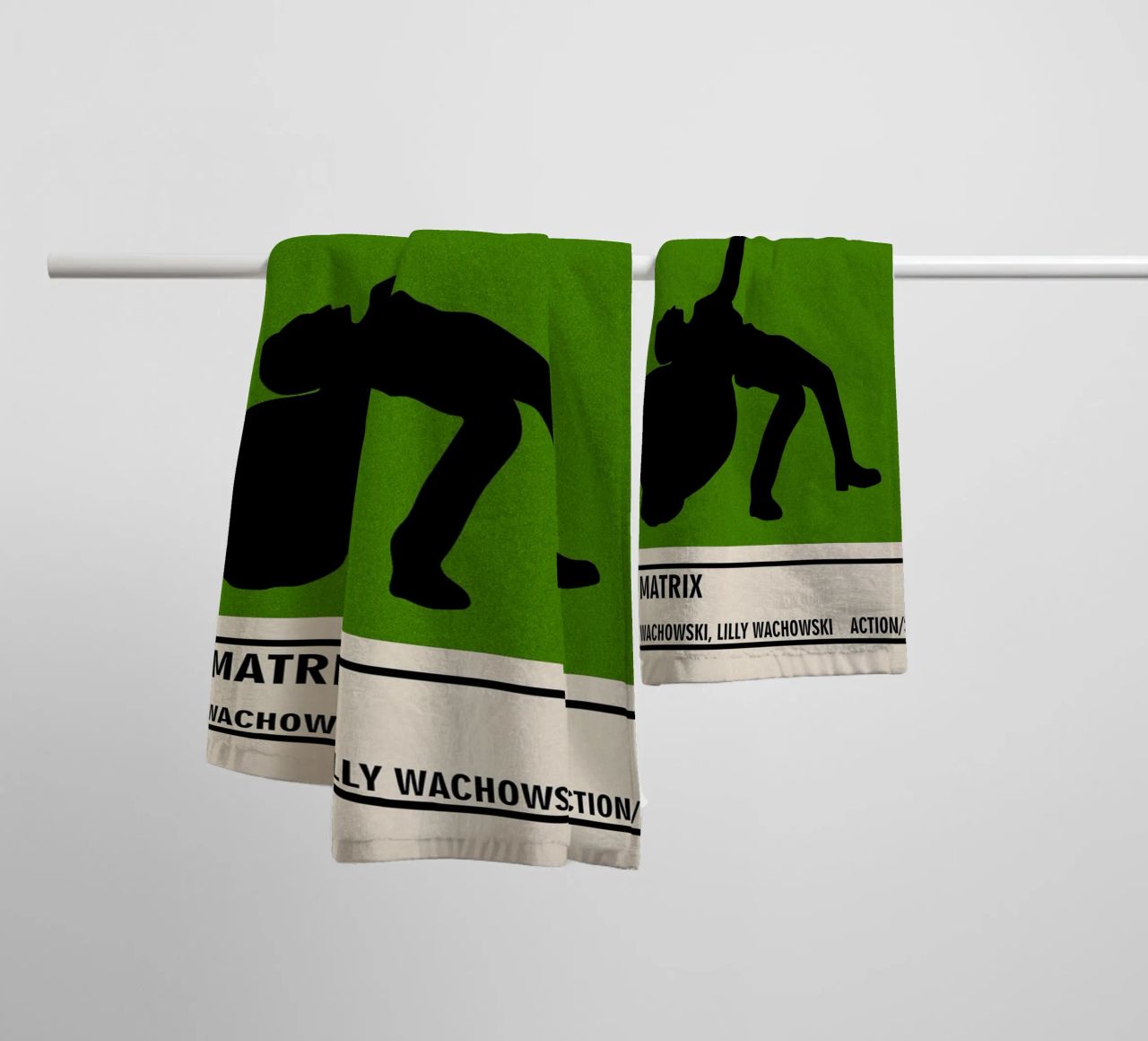 The Matrix asciugamano da bagno da TheArtstudio