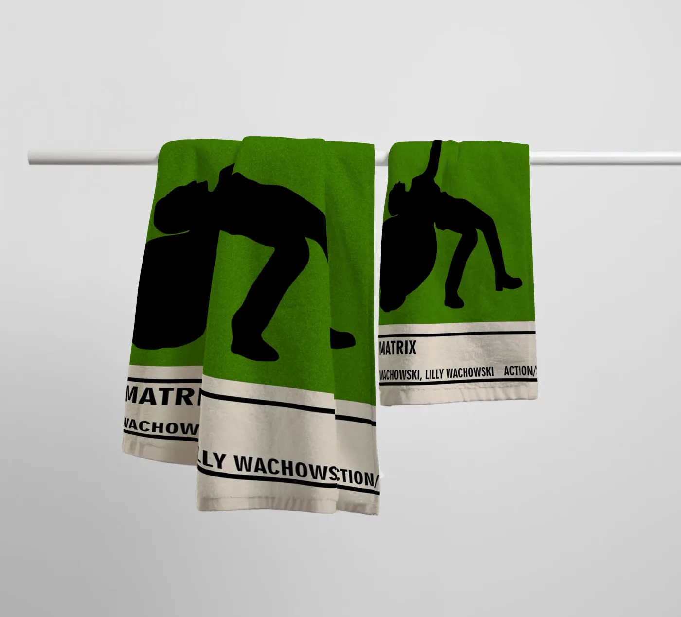 The Matrix towel by TheArtstudio