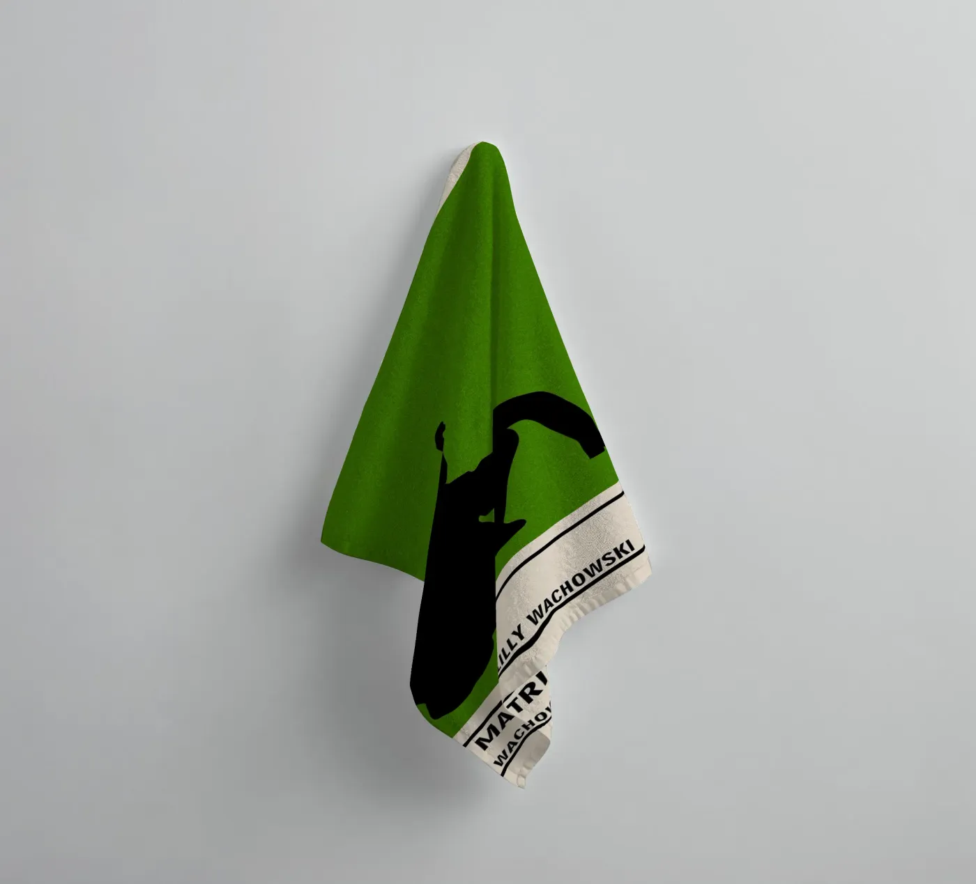 The Matrix towel by TheArtstudio