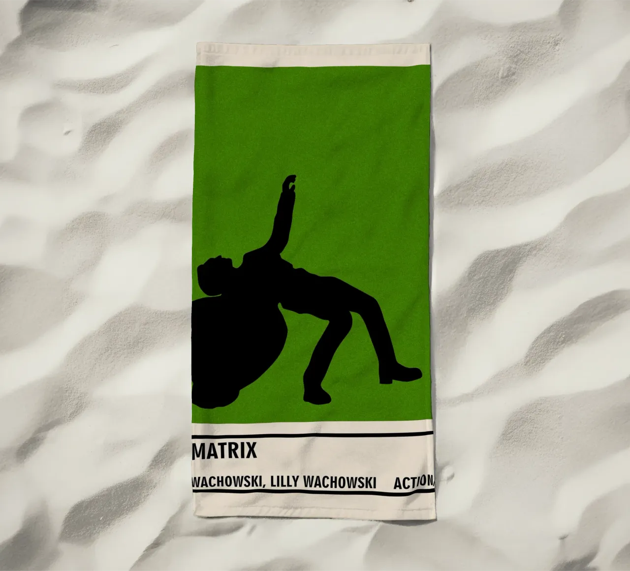 The Matrix toalla de playa de TheArtstudio
