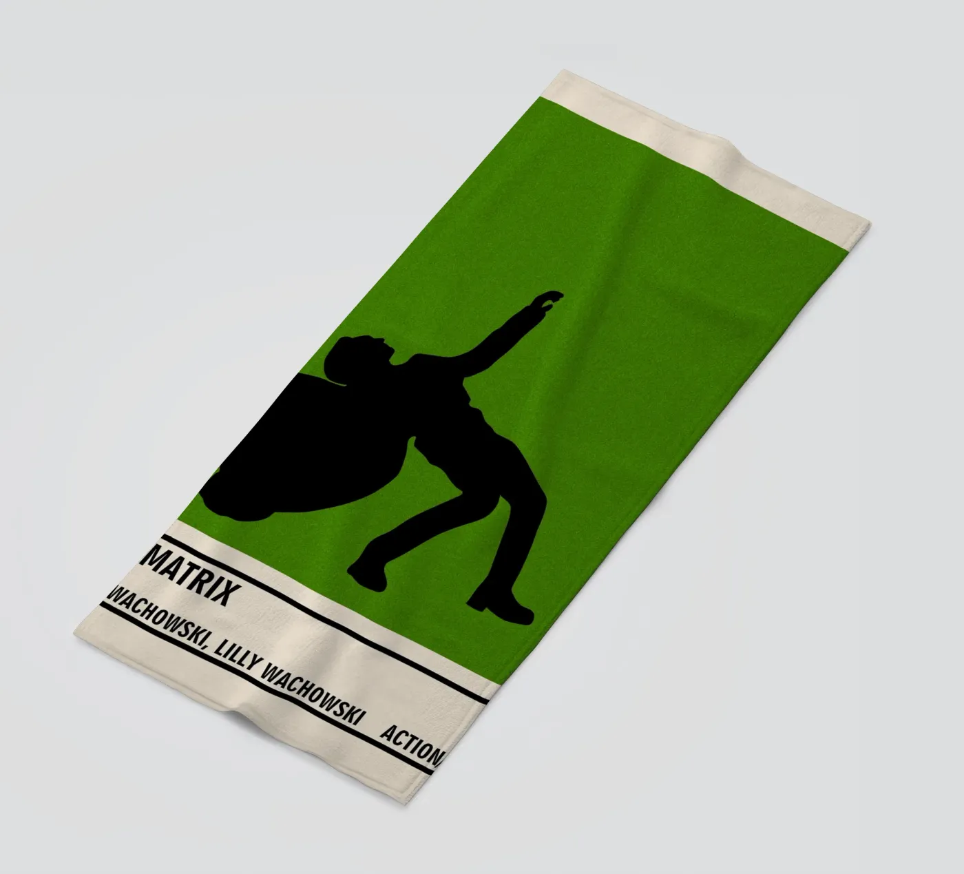 The Matrix beach towel by TheArtstudio