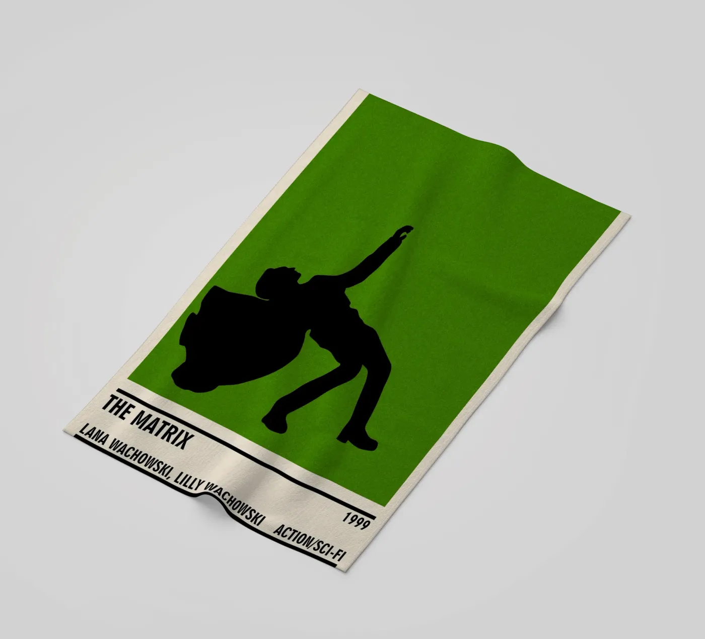 The Matrix beach towel by TheArtstudio