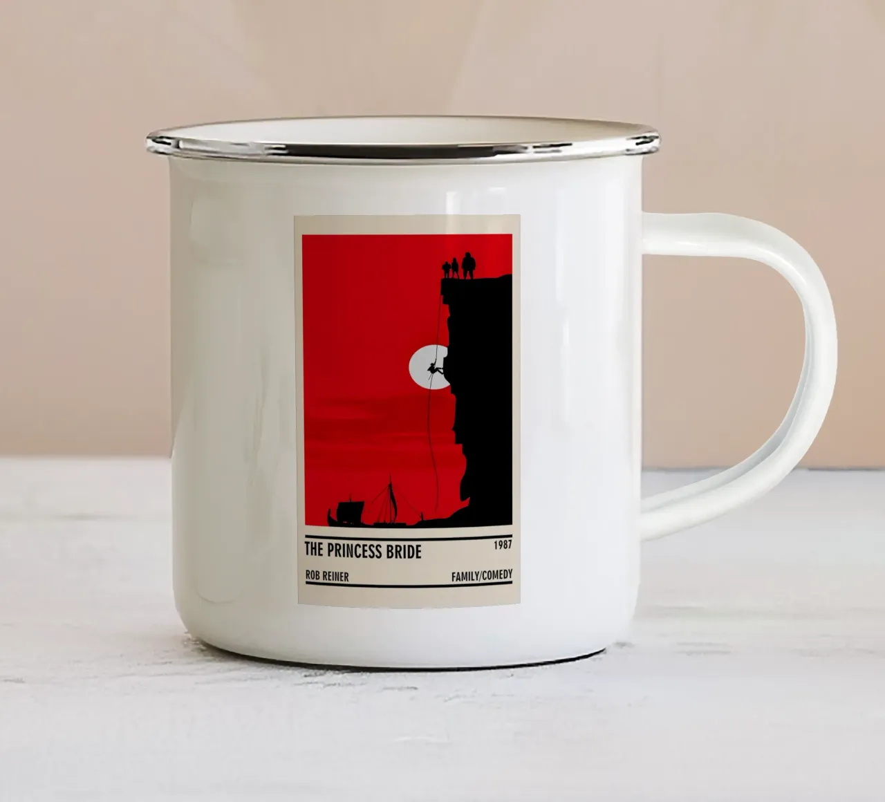 The Princess Bride tazza in smalto da TheArtstudio