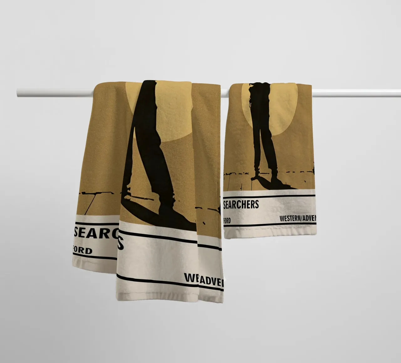 The Searchers asciugamano da bagno da TheArtstudio
