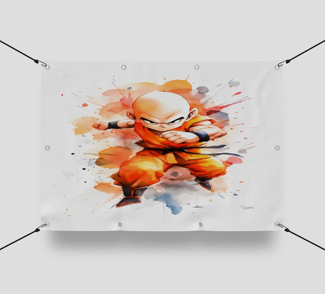 Krillin DBZ telo in pvc da CreativeStudio