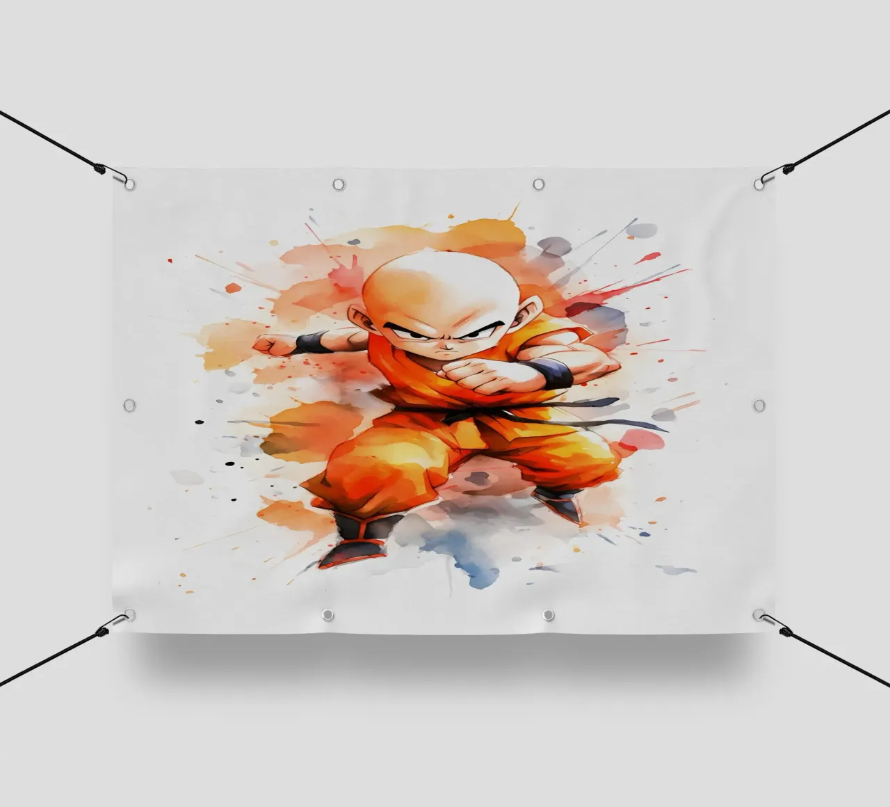 Krillin DBZ telo in pvc da CreativeStudio