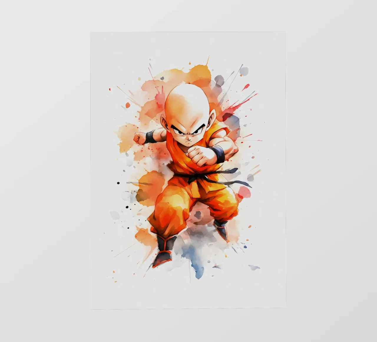 Krillin DBZ telo in pvc da CreativeStudio