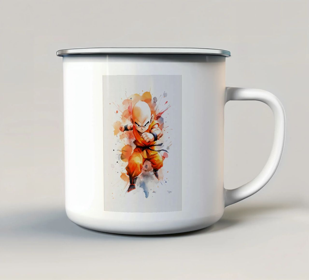 Krillin DBZ tazza in smalto da CreativeStudio