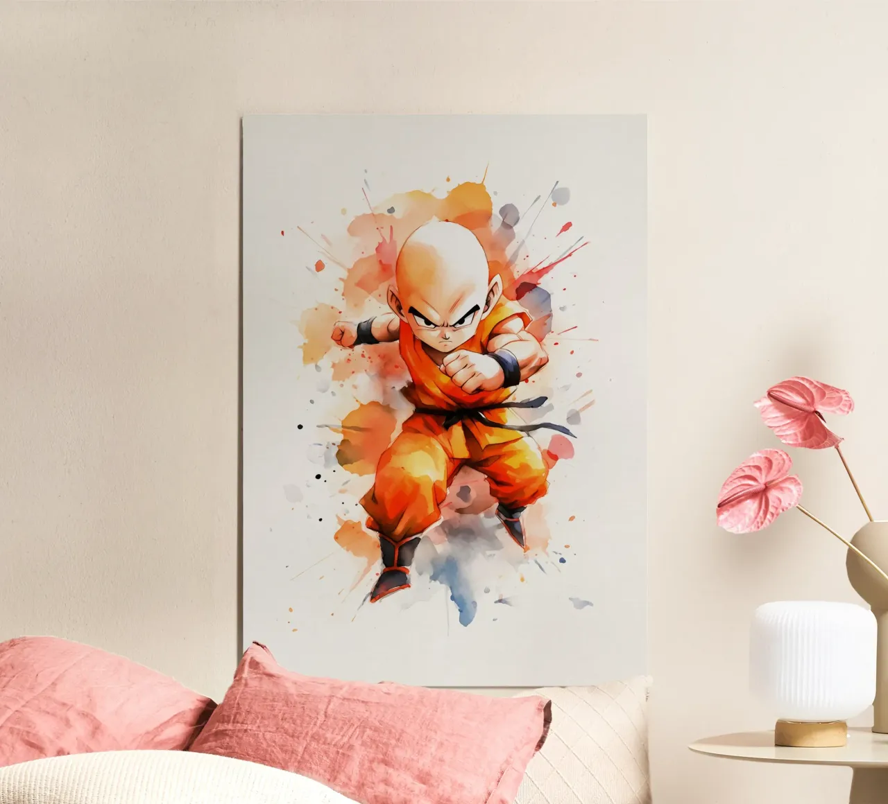 Krillin DBZ poster da CreativeStudio