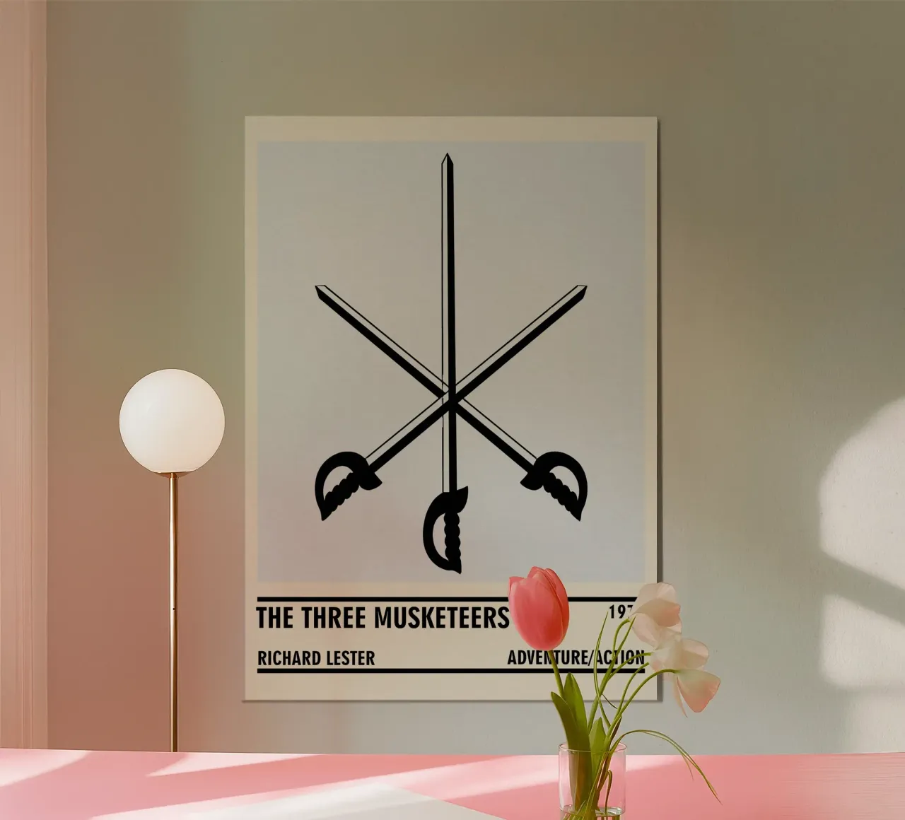 The Three Musketeers alluminio dibond da TheArtstudio