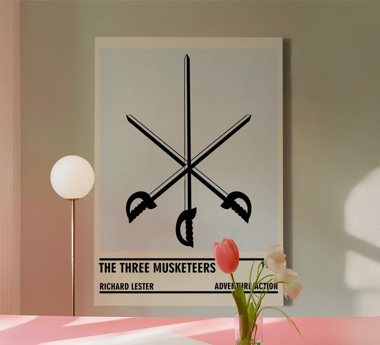 The Three Musketeers tela con Cornice a cassetta da TheArtstudio