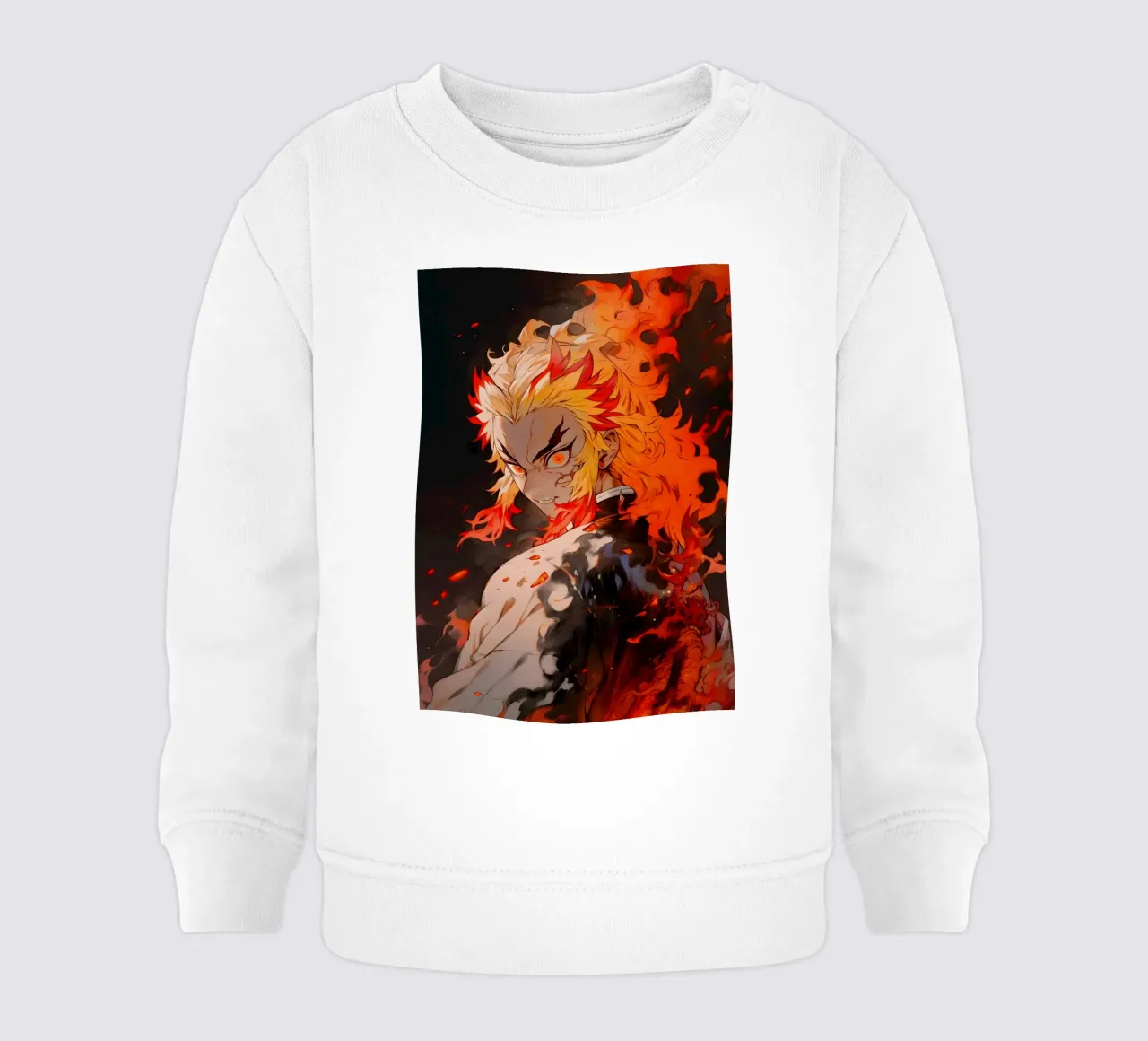 Kyojuro Rengoku felpa neonato da CreativeStudio