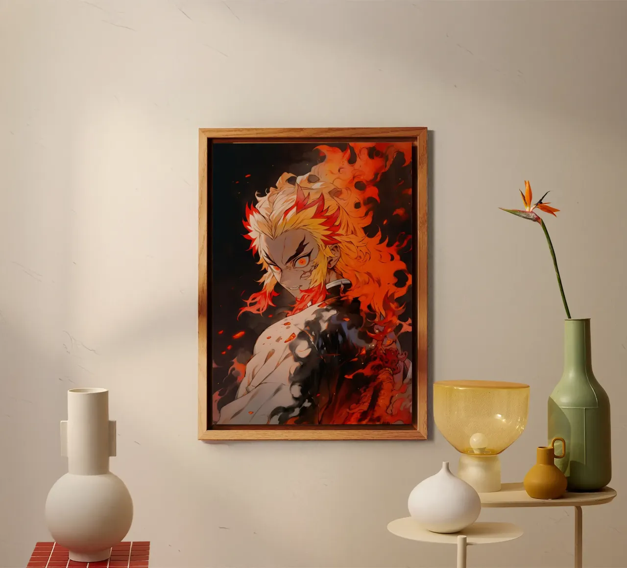 Kyojuro Rengoku forex plate by CreativeStudio