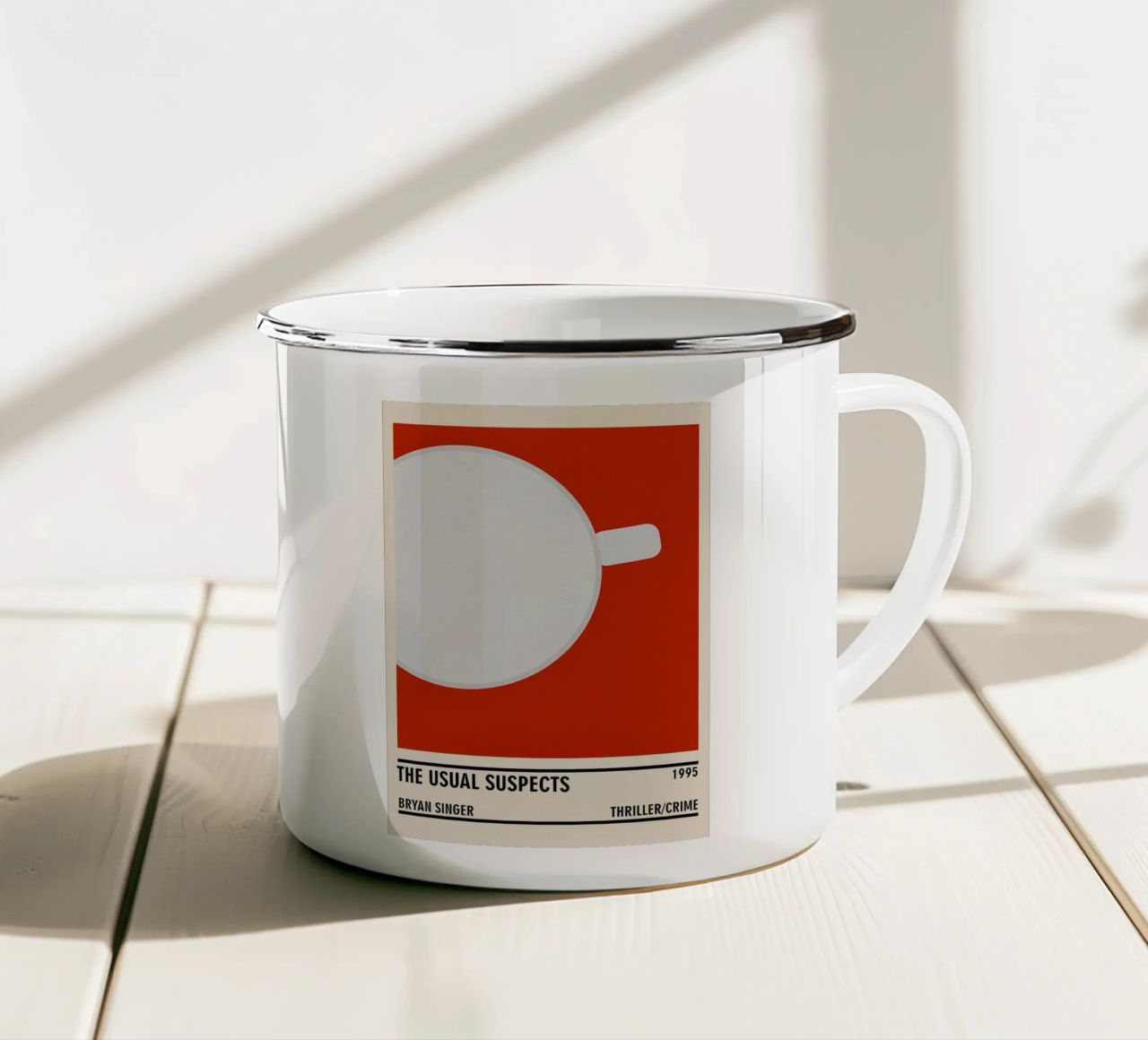 The Usual Suspects tazza in smalto da TheArtstudio