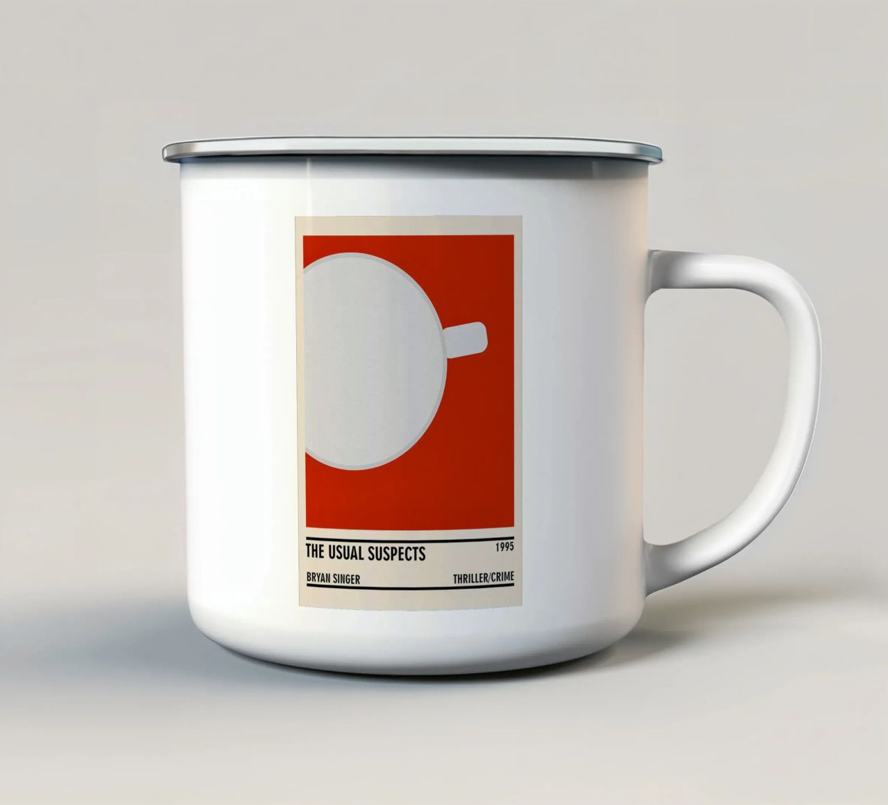 The Usual Suspects tazza in smalto da TheArtstudio
