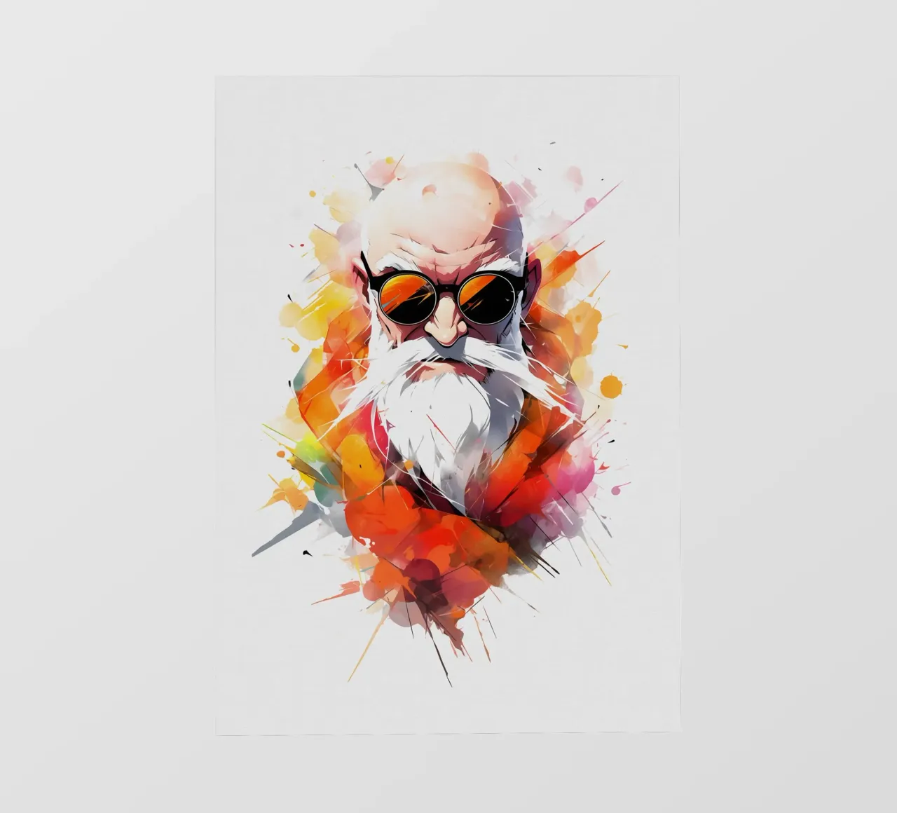 Master Roshi DBZ pellicola backlit da CreativeStudio