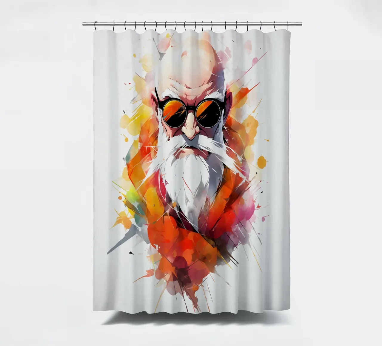 Master Roshi DBZ tenda da doccia da CreativeStudio