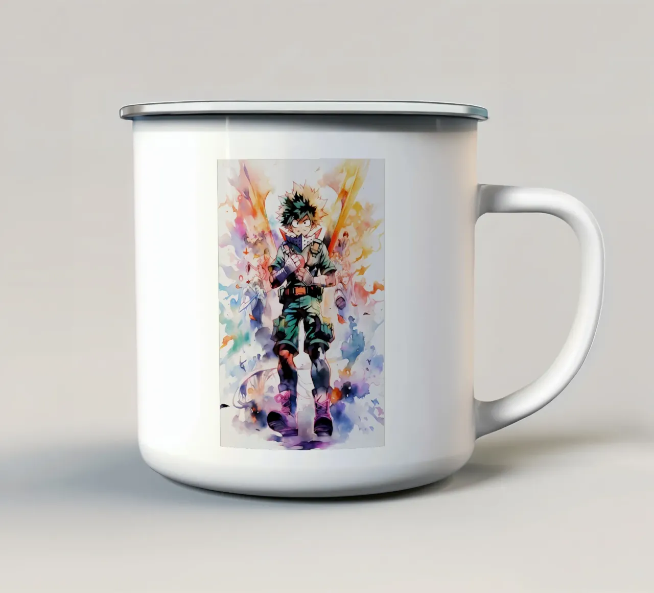 Midoriya Izuku tazza in smalto da CreativeStudio