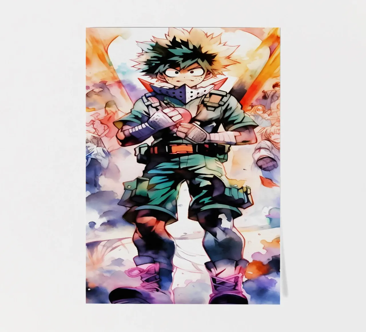 Midoriya Izuku sticker sheet by CreativeStudio