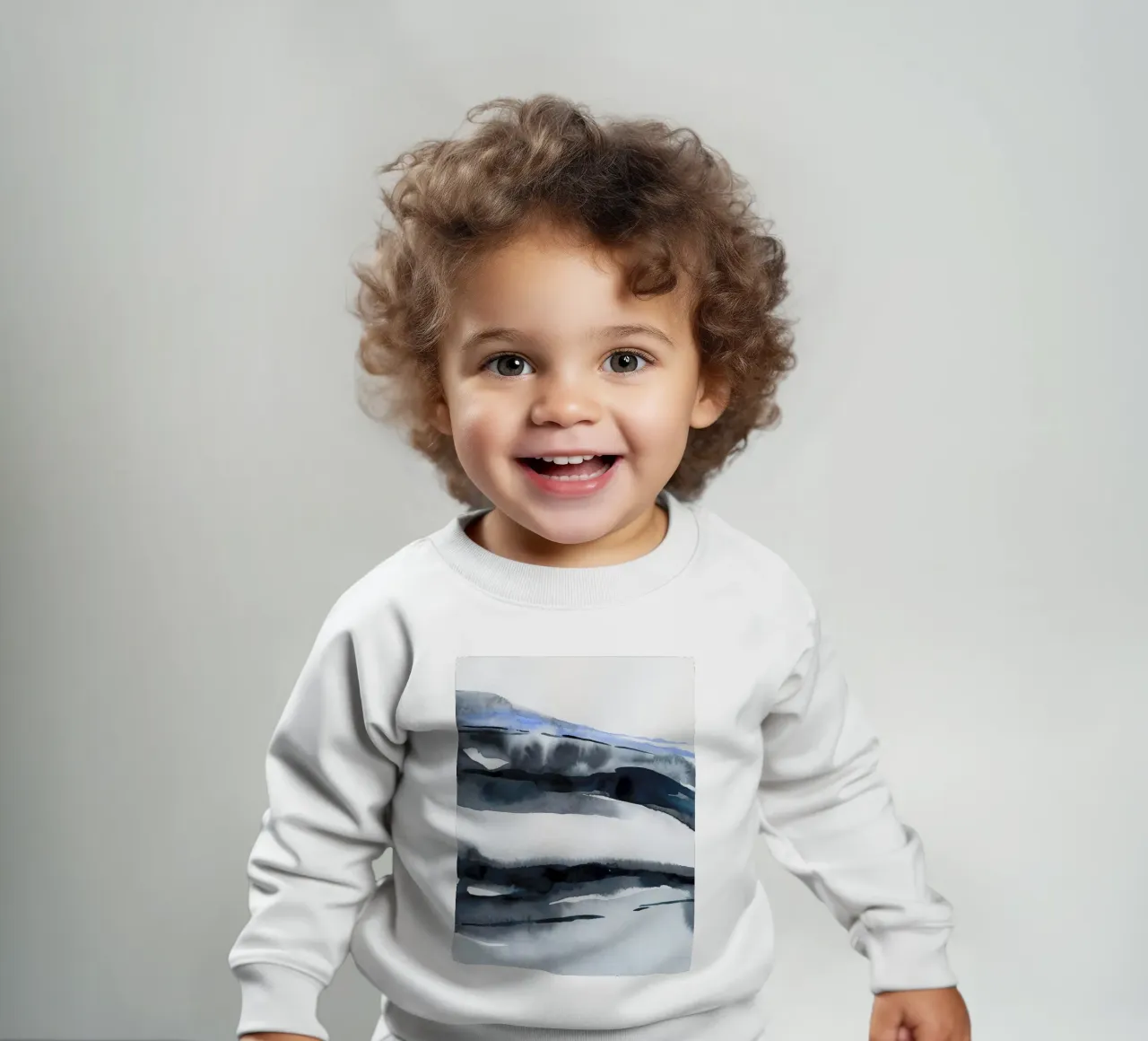 Winter Impression No 1 felpa neonato da treechild