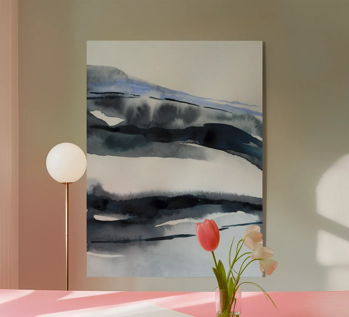 Winter Impression No 1 Acryl-Glas von treechild