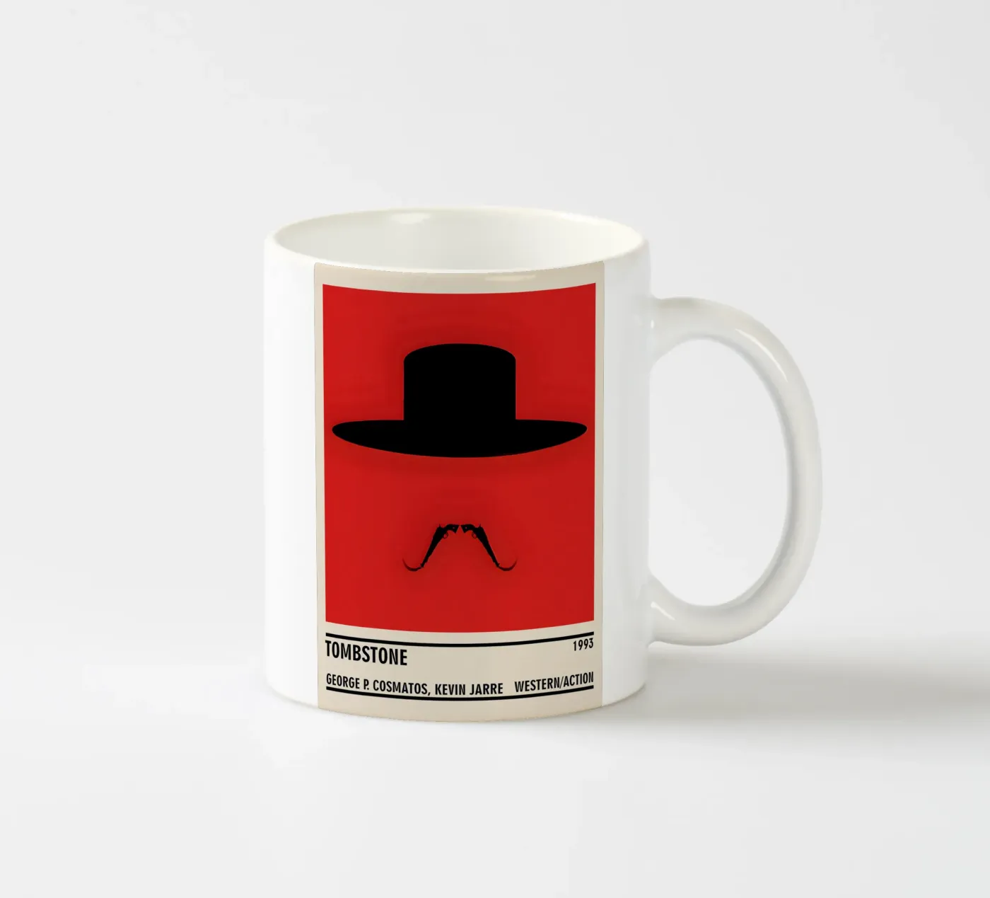 Tombstone ceramic mug by TheArtstudio
