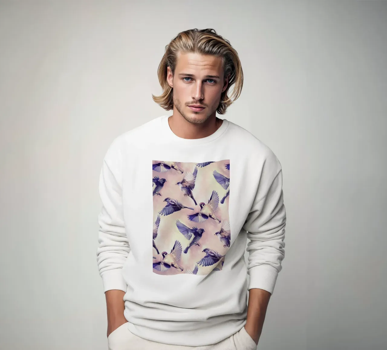 Sparrow Flight felpa da Micklyn Le Feuvre