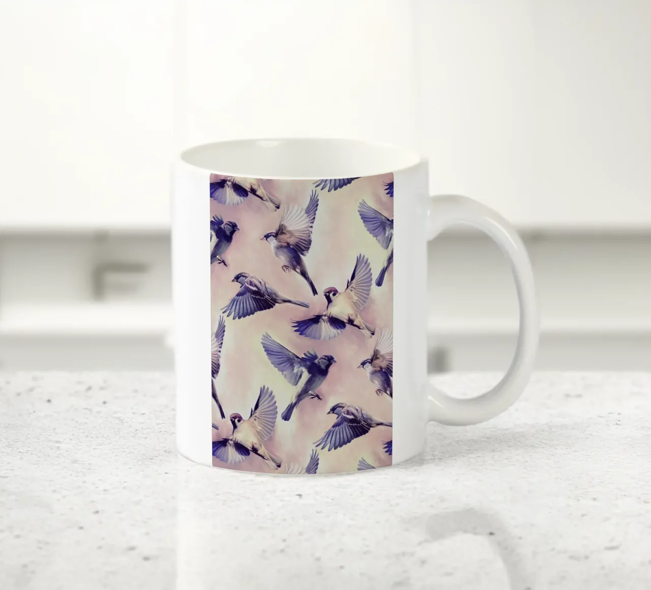Sparrow Flight tazza in ceramica da Micklyn Le Feuvre