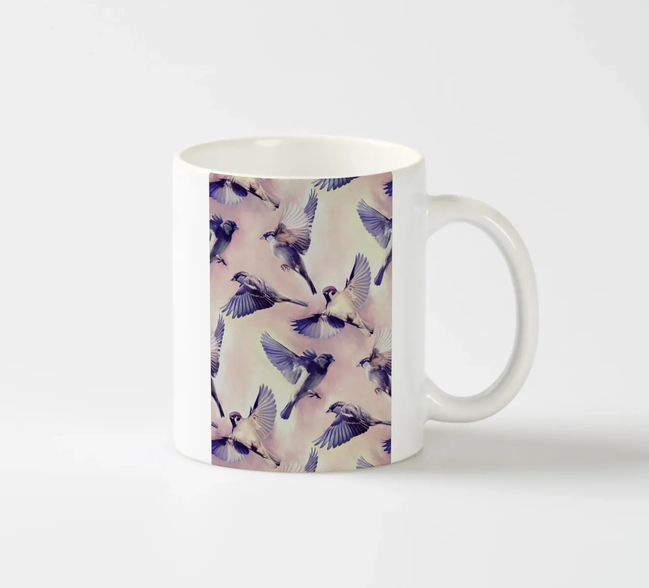 Sparrow Flight tazza in ceramica da Micklyn Le Feuvre