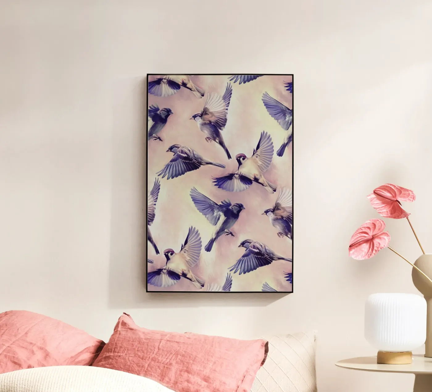 Sparrow Flight plexiglass da Micklyn Le Feuvre