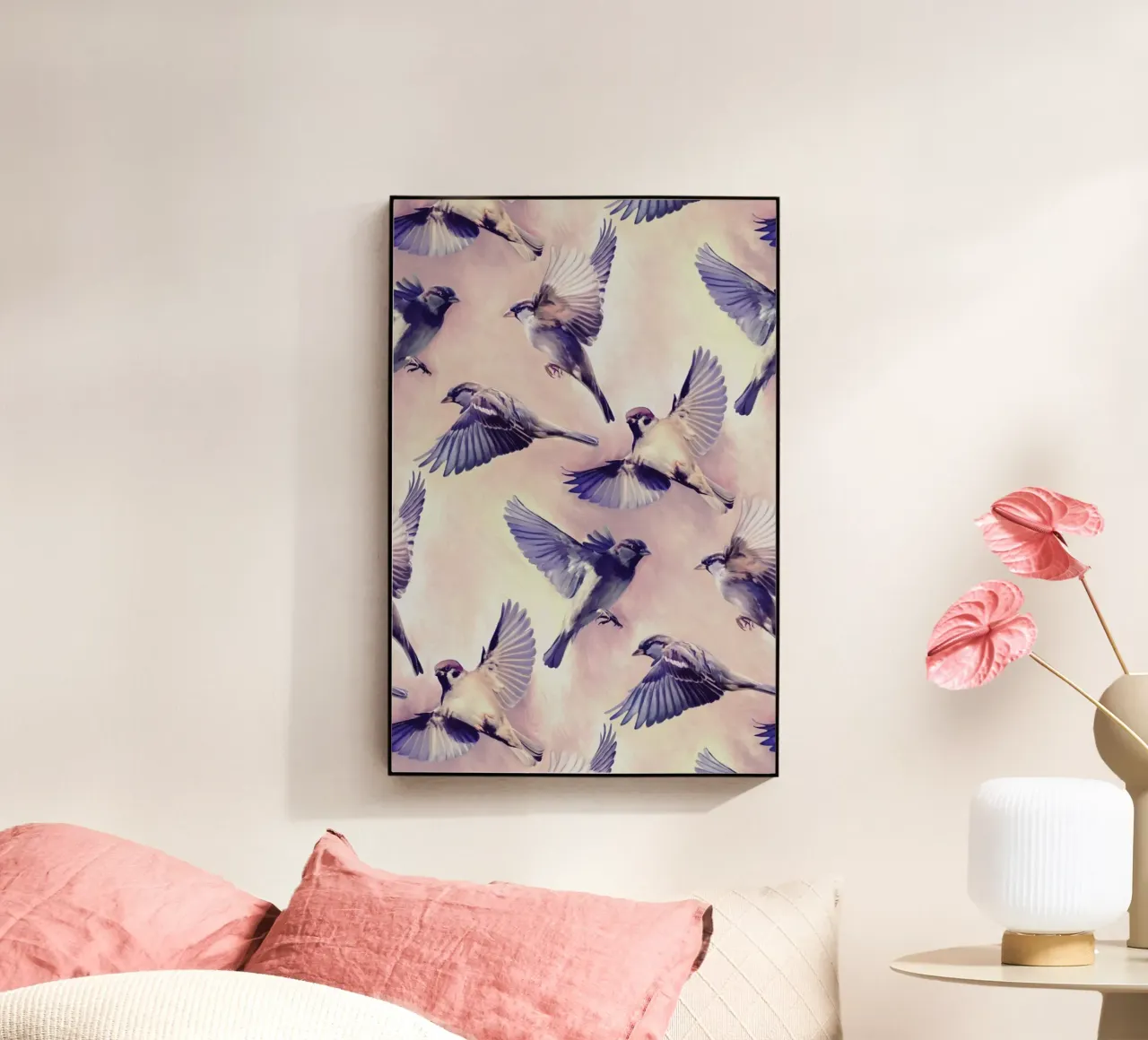 Sparrow Flight plexiglass da Micklyn Le Feuvre