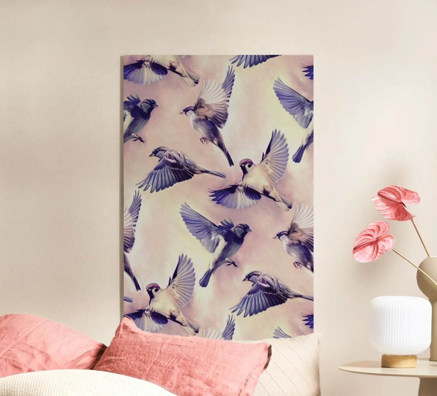 Sparrow Flight plexiglass da Micklyn Le Feuvre