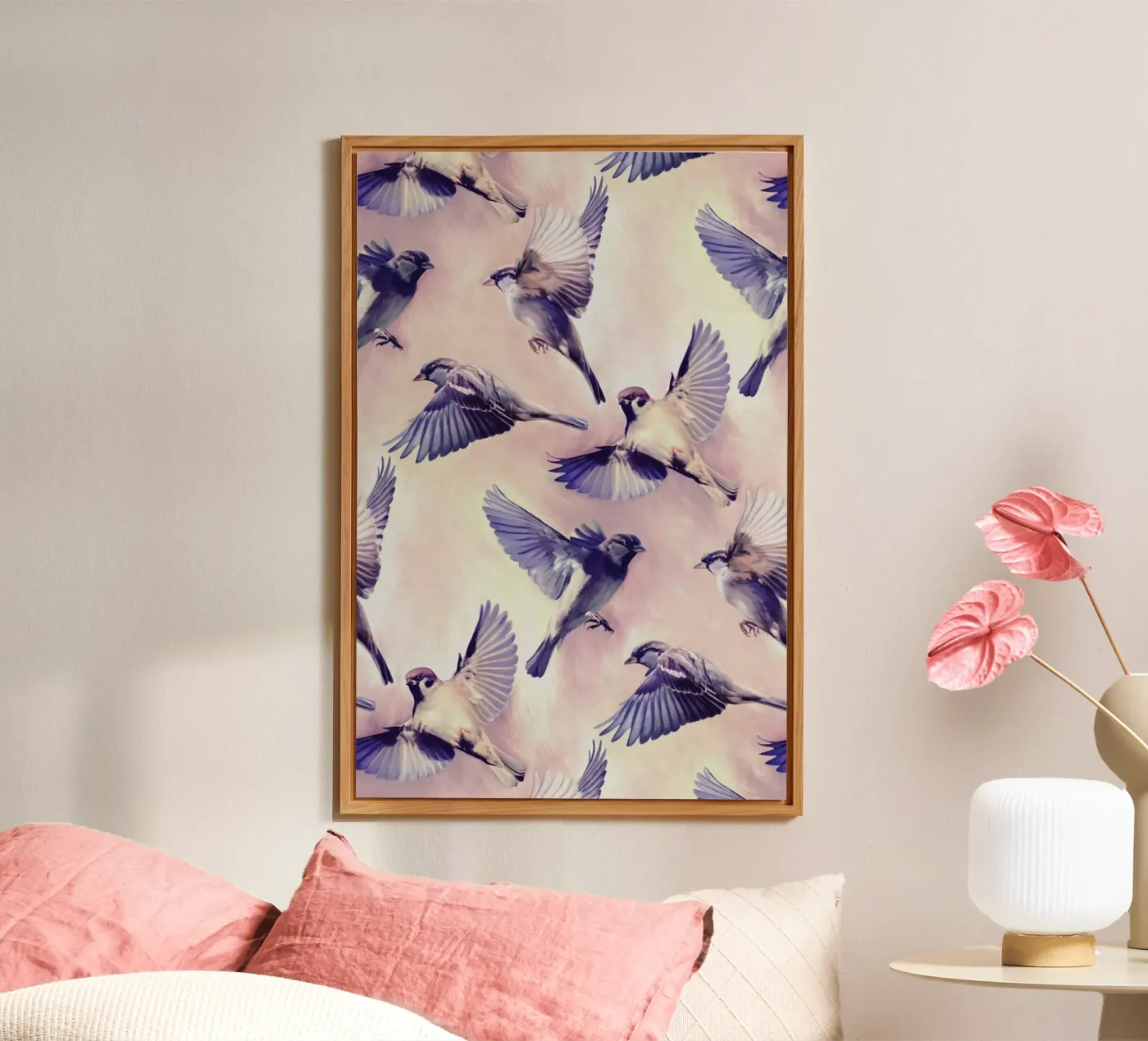 Sparrow Flight forex plate by Micklyn Le Feuvre