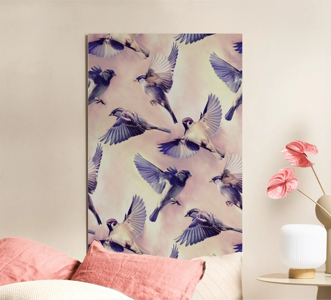 Sparrow Flight forex plate by Micklyn Le Feuvre