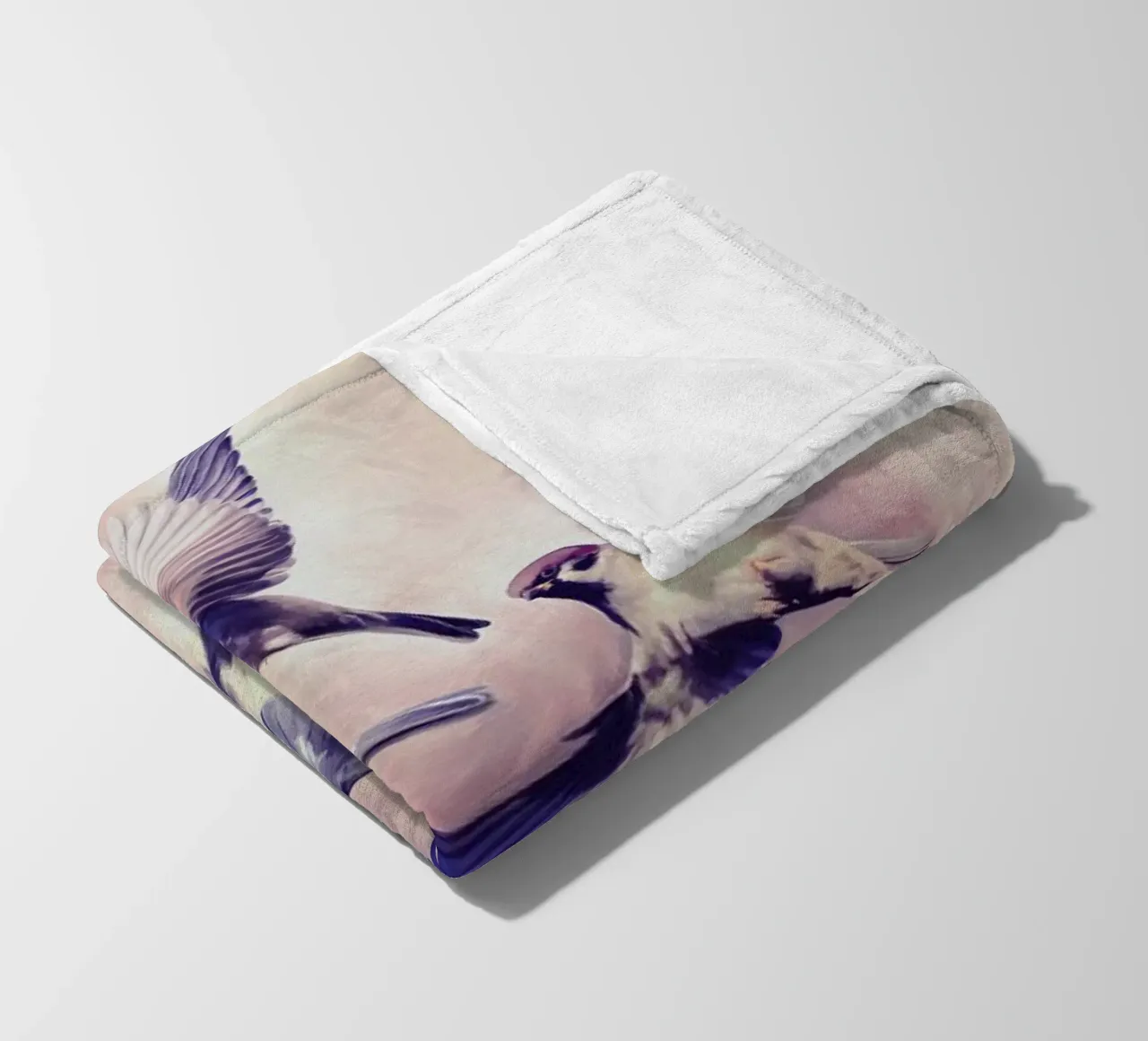 Sparrow Flight coperta in pile da Micklyn Le Feuvre